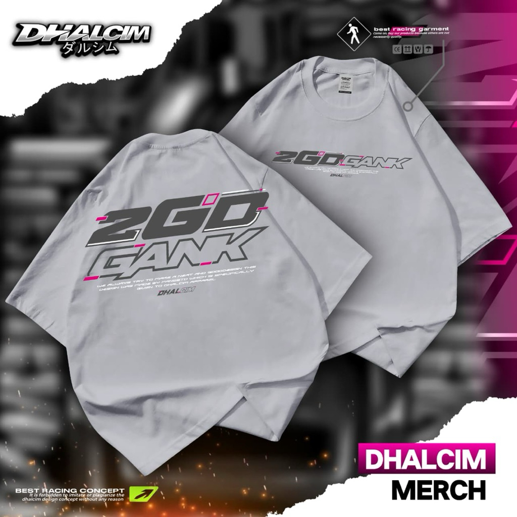 เสื้อยืด 2GD GANK FUL RACING COTTON 24S เสื้อยืด 2GD DIESEL INNOVA, FORTUNER, HILUK,. เสื้อยืด 2 GD 