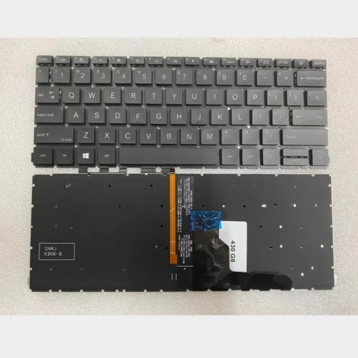 ORI คีย์บอร์ด HP Probook 430 G8 435 G8 430-G8 435-G8 435 G7 แบ็คไลท์