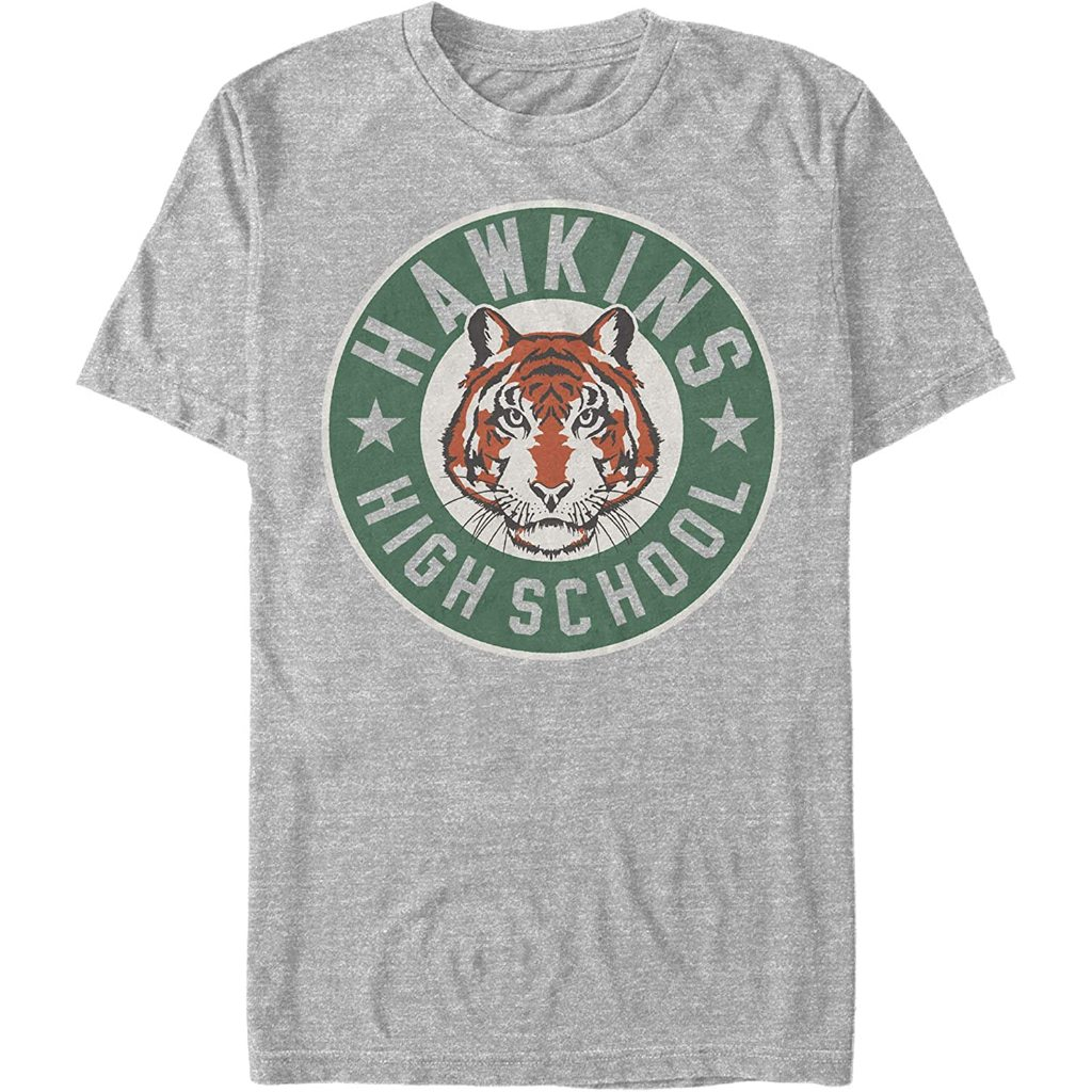 เสื้อยืดโลโก้ Mens Hawkins High School