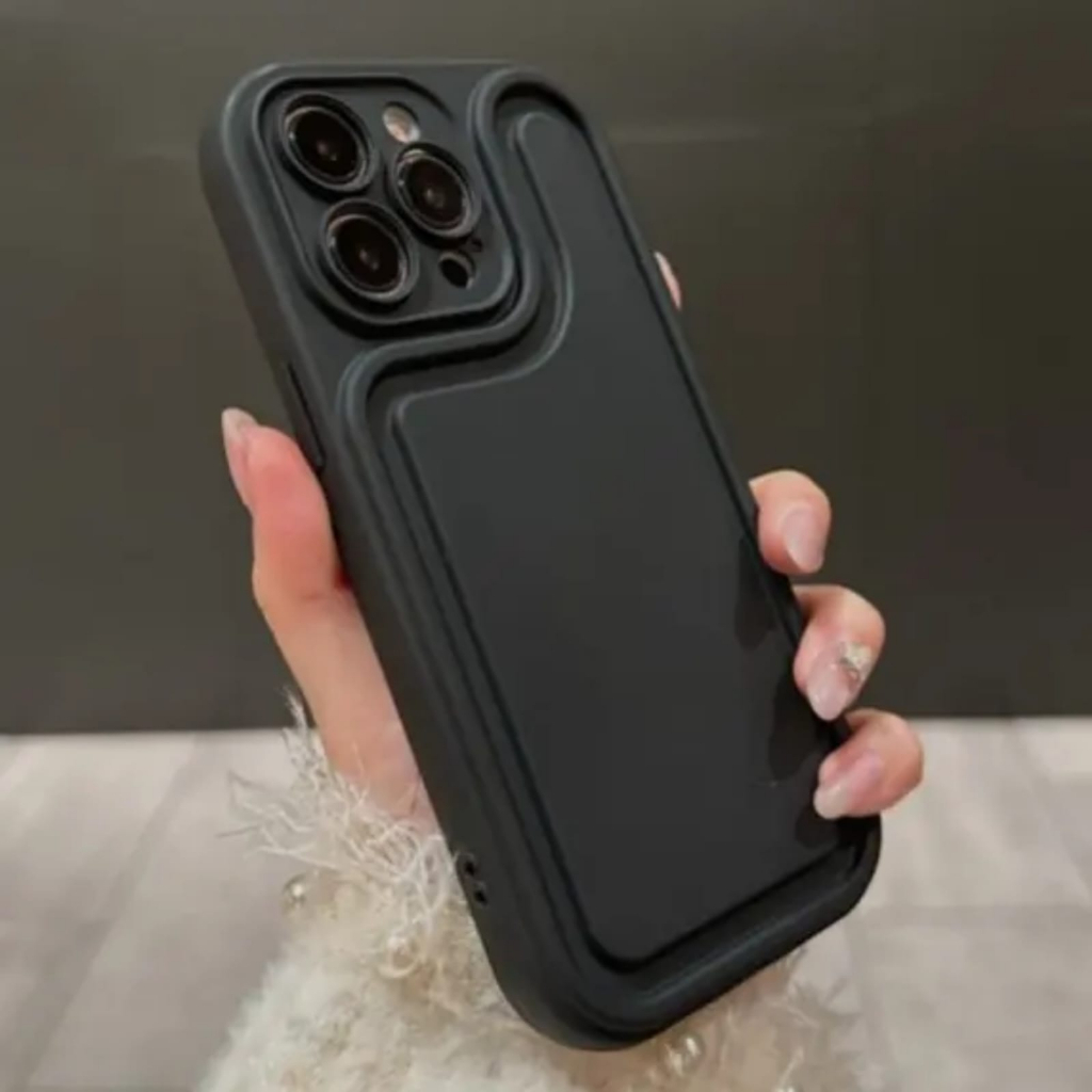 OPPO RENO 12 5G OPPO RENO 12 PRO 5G กรณี MUGELLO กรณีสีดํา MACAROON OPPO RENO 12 5G OPPO RENO 12 PRO