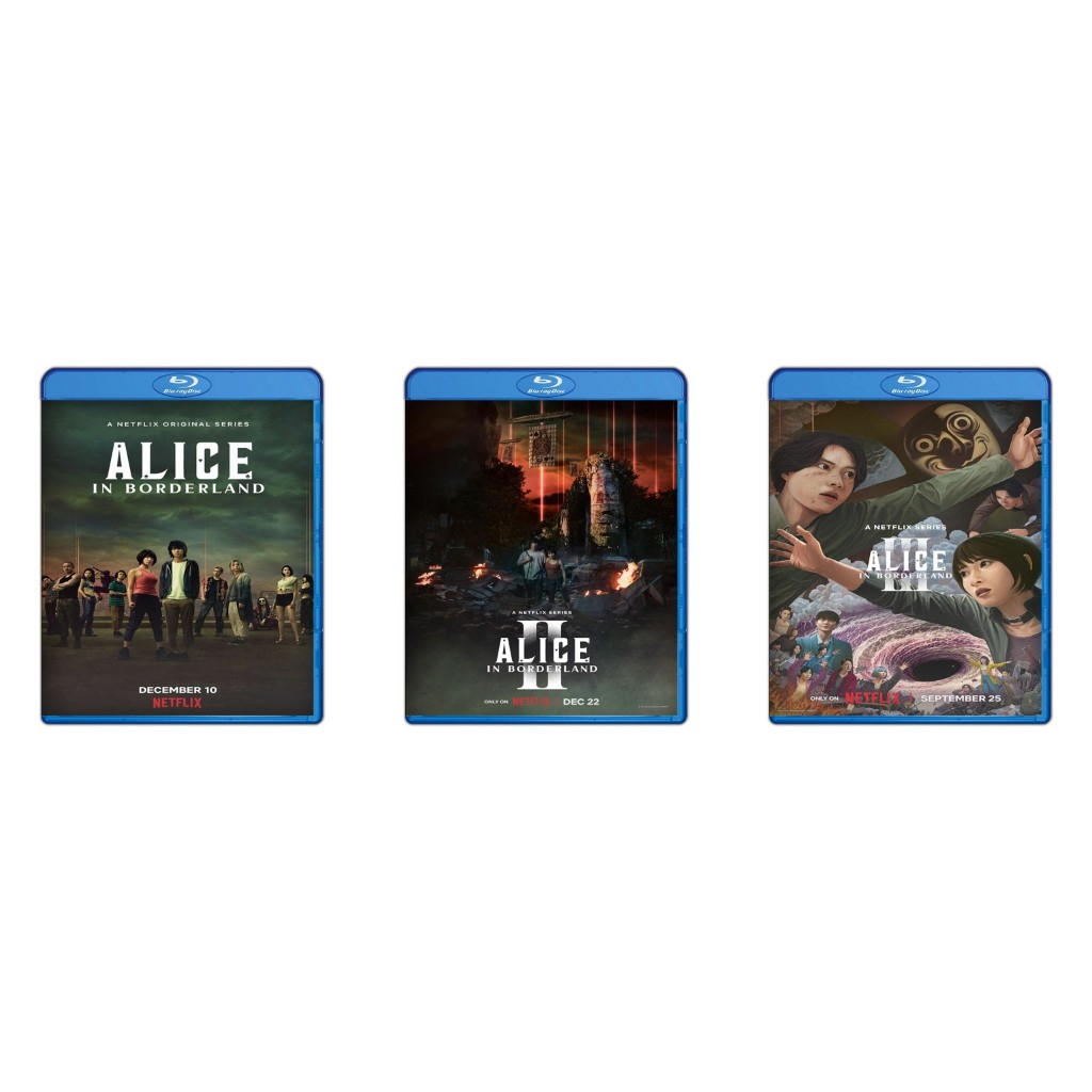 DVD Alice In Borderland Season 1-3 (2020)-2025