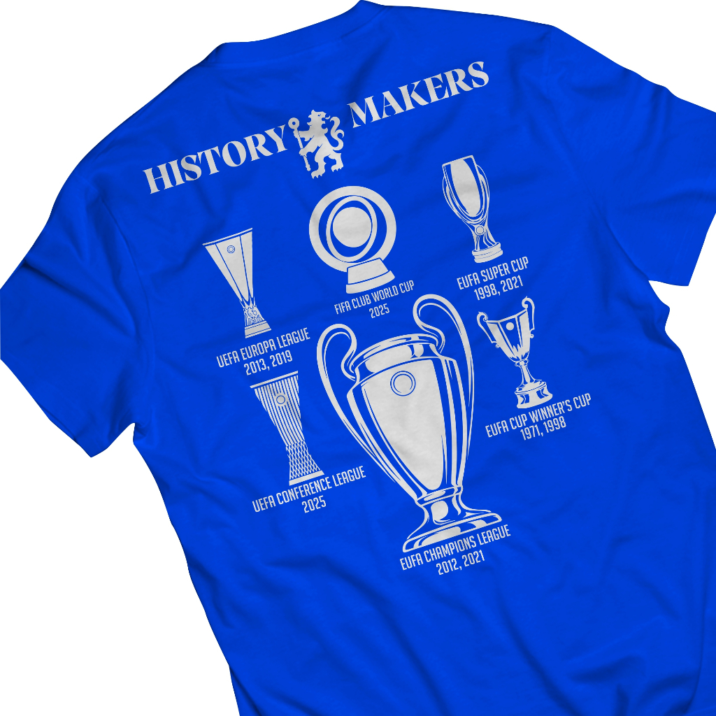 Chelsea History Makers Pride of London Distro Combed 30s Mens Unisex T-shirt - Chelsea Pride of Lond