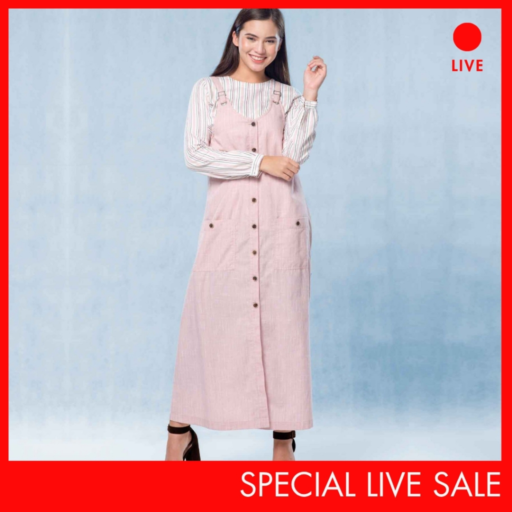 [CLEARANCE] Special Live Sale C2 Tivoli Pink Overall Women