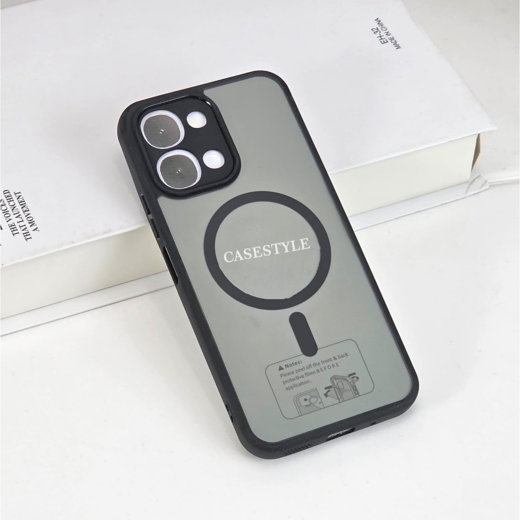 เคส Iqoo Z9 Iqoo Z9X Iqoo Z10/Z10R/Z11X รองรับกล้องกันชน MagSafe Anti Shock MAG17