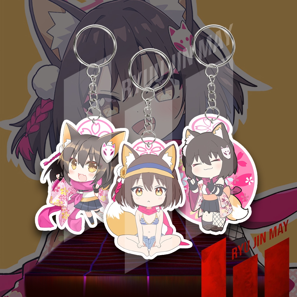 GANTUNGAN HP Keychain - Blue Archive - Horse Izuna