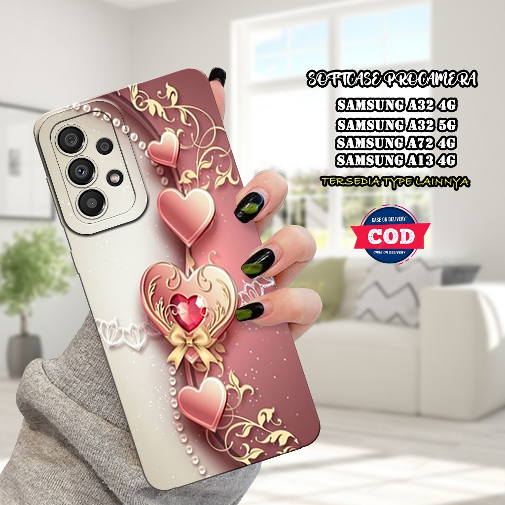 Softcase Hp Samsung A32 4G / A32 5G / A72 4G / A13 4G เคสซิลิโคนล่าสุด Viral Case Cute Case Protecti