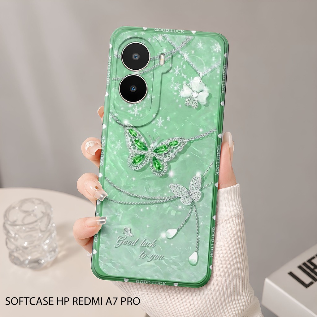 HP ล่าสุด REDMI A7 PRO กรณี 2026 REDMI A7 PRO 2026 ซิลิโคน Pro กล้อง Softcase REDMI A7 PRO 2026 โทรศ
