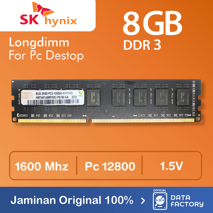 RAM LONGDIMM DDR3 HYNIX 4GB / 8GB