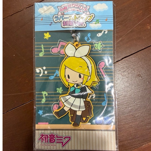 สินค้าอย่างเป็นทางการ Kagamine Rin เวอร์ชั่นเครื่องแบบสายยางโครงการ Sekai Plush (PJSK) Hatsune Miku 