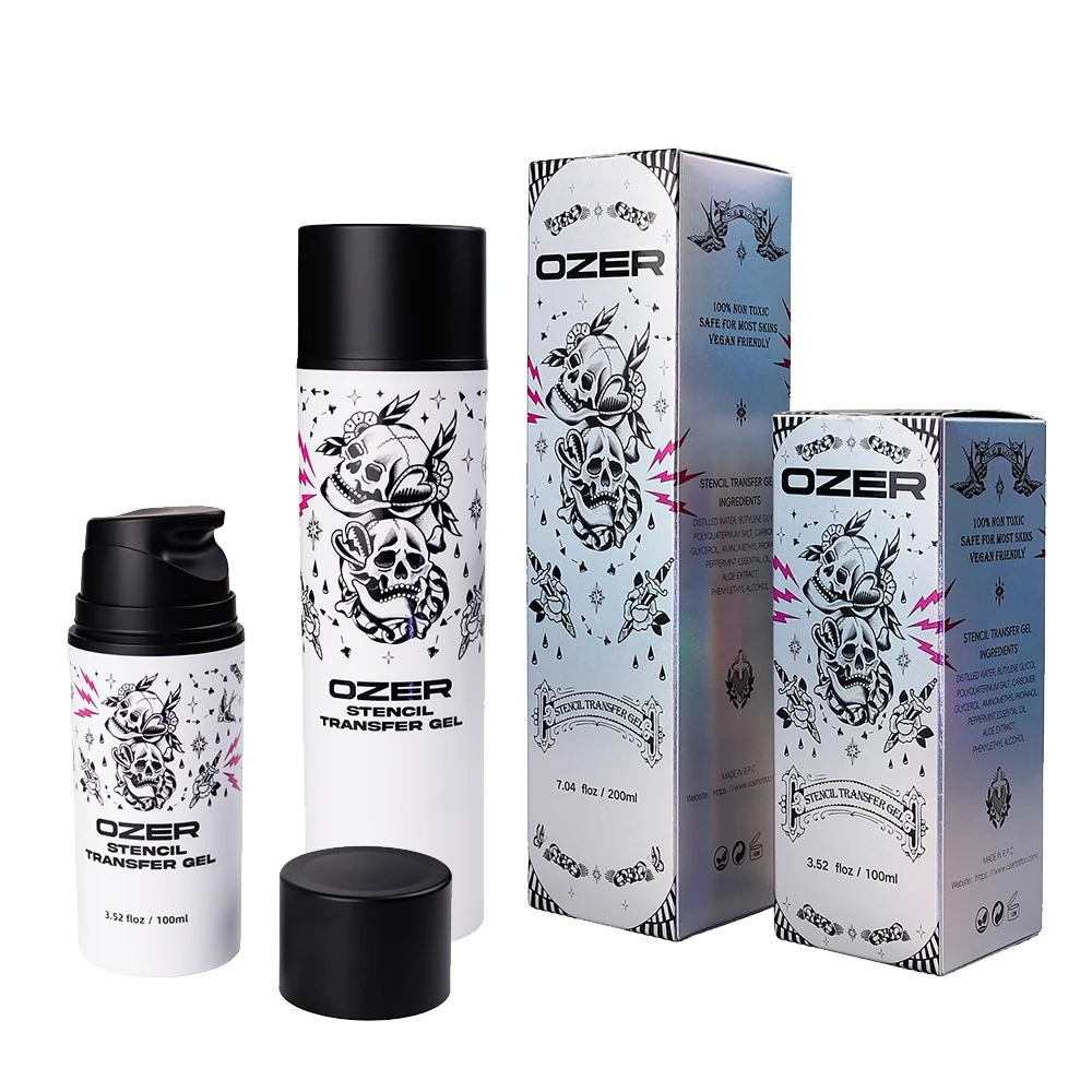 OZER Stencil Transfer Gel Tattoo – Tattoo Stencil Transfer Gel 100ml / 200ml