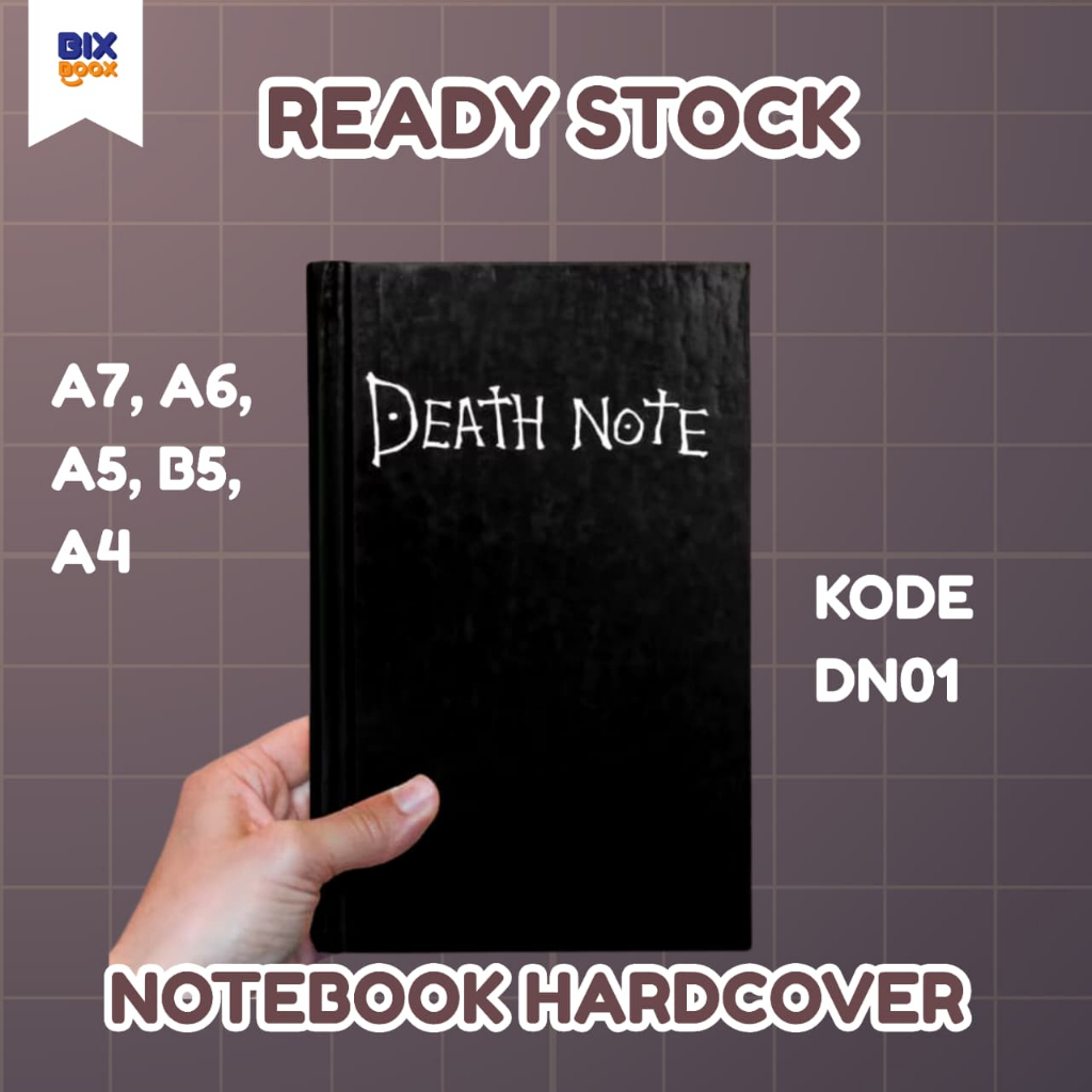 DEATH NOTE NOTE NOTE NOTEBOOK/ DEATH NOTE NOTE NOTE NOTEBOOK CODE DN01