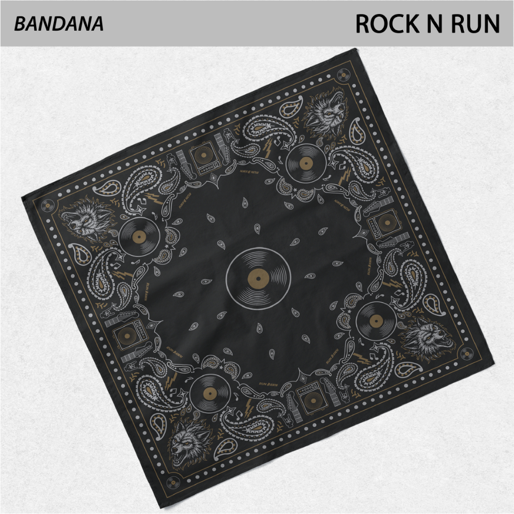 RUNDAWN Rock N Run Bandana – Slayer Running