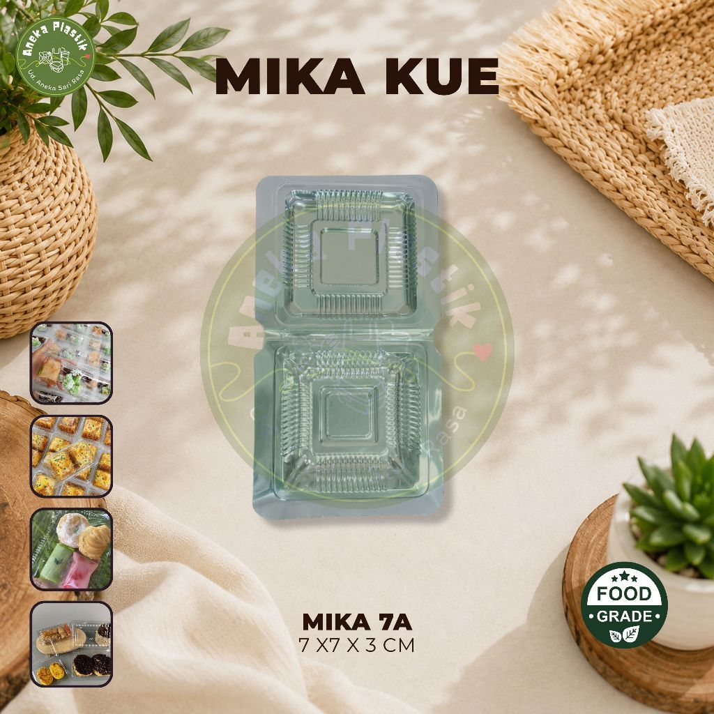 กล่องอาหารไมก้าพลาสติก MIKA CAKE/RICE SIZE 7A/5A/4A/3A/2A/1A/1A/1A JUMBO