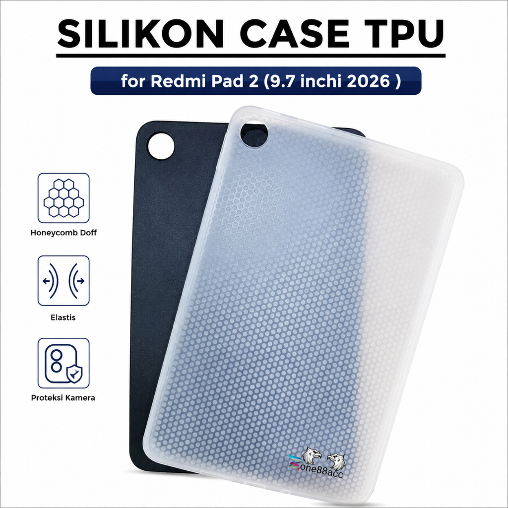 ซิลิโคน Redmi Pad 2 9.7 นิ้ว 2026 / เคส redmi pad 2 9.7" นิ้ว / softcase redmi pad 2 / redmi 2