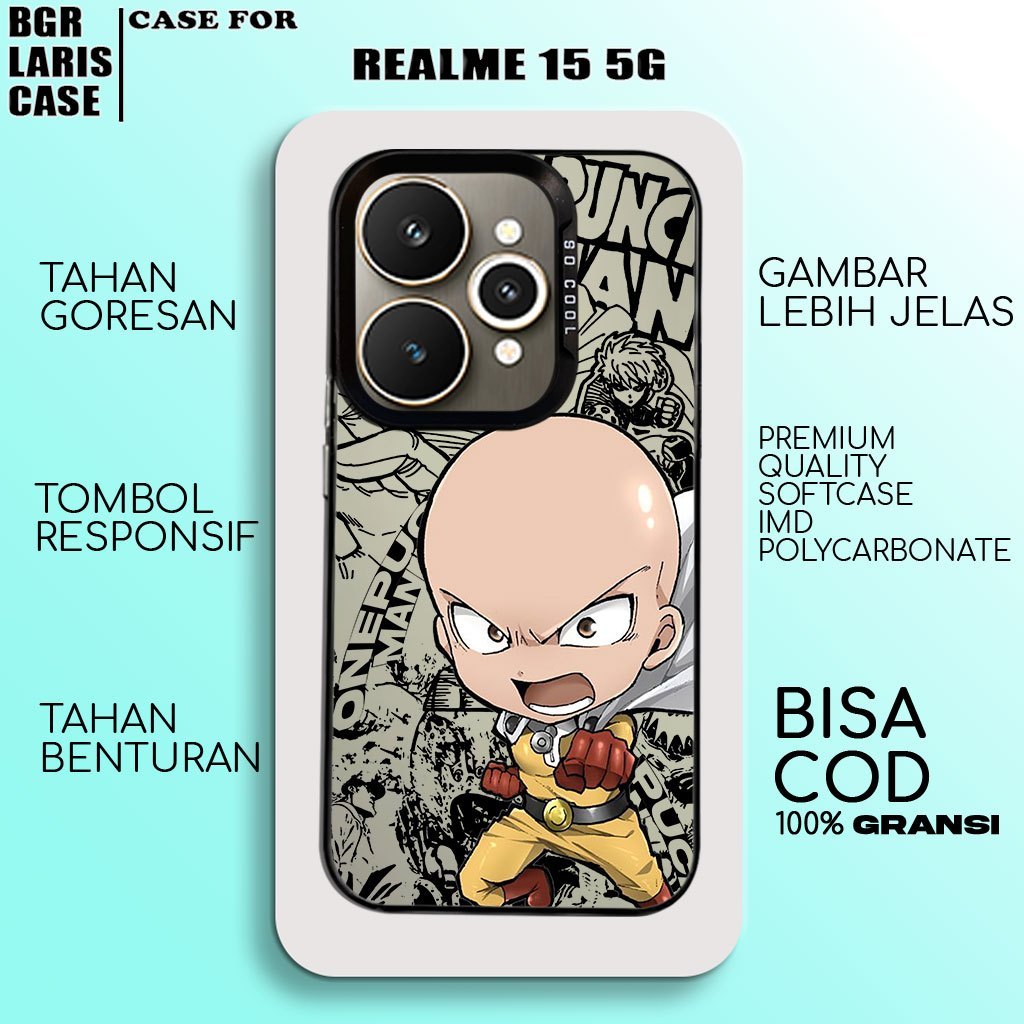 CASE REALME 15 5G - SO COOL HOLOGRAM PREMIUM - OPM Motif - Softcase Casing HYBRID IMD PLATE Glossy