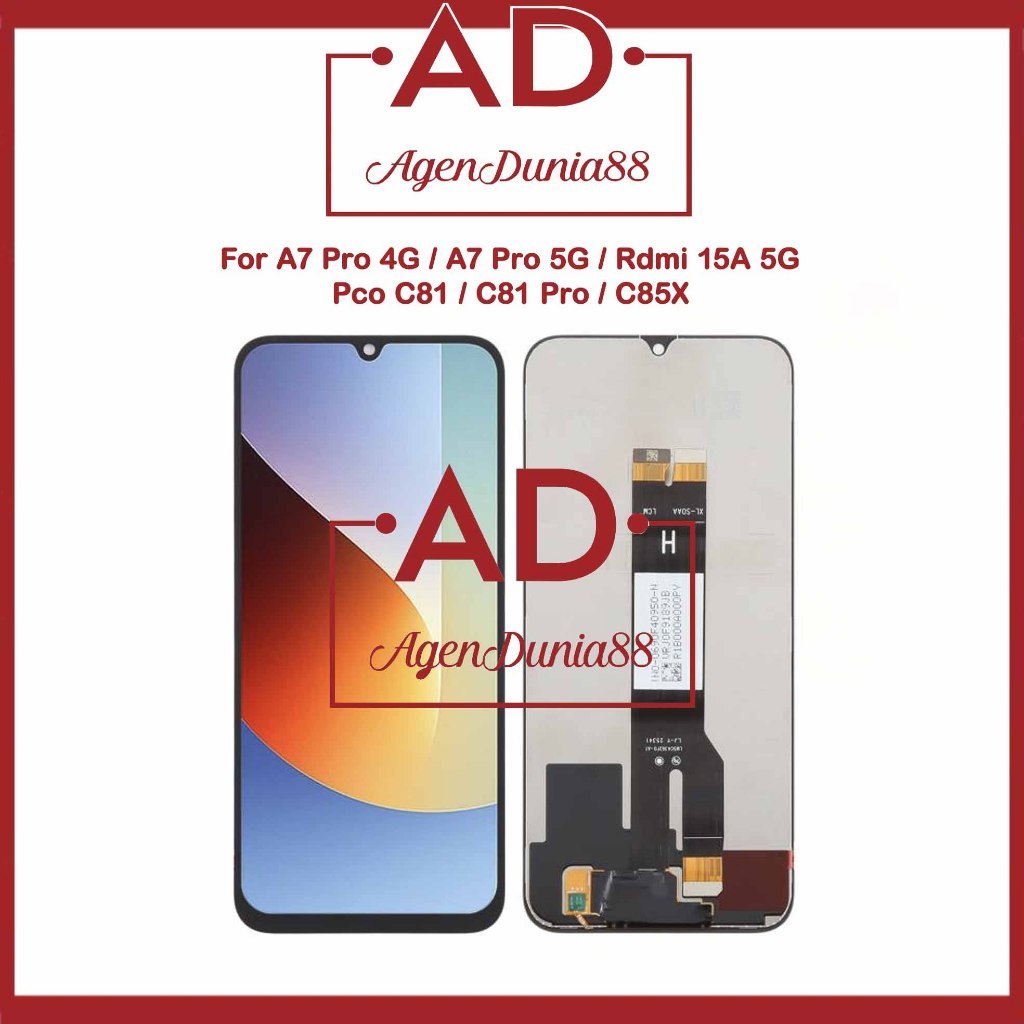 Lcd สําหรับ Redmi A7 Pro 4G 5G - Redmi 15A 5G - Poco C81 - C81 Pro - C85X