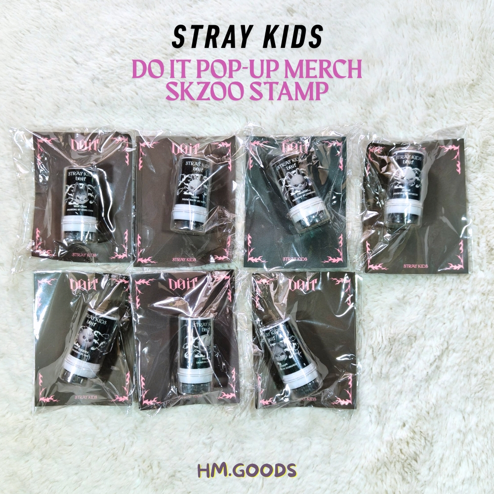 Stray Kids DO IT POP-UP MERCH SKZOO STAMP WOLFCHAN LEEBIT DWAEKKI JINIRET QUOKKA BBOKARI PUPPYM – อย