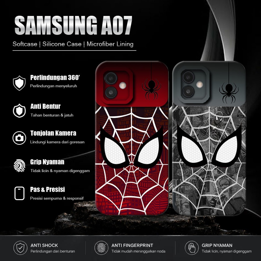 Softcase HP สําหรับ Samsung A07 - เคส HP สําหรับ Samsung A07 - ปลอก HP สําหรับ Samsung A07 - ตัวป้อง