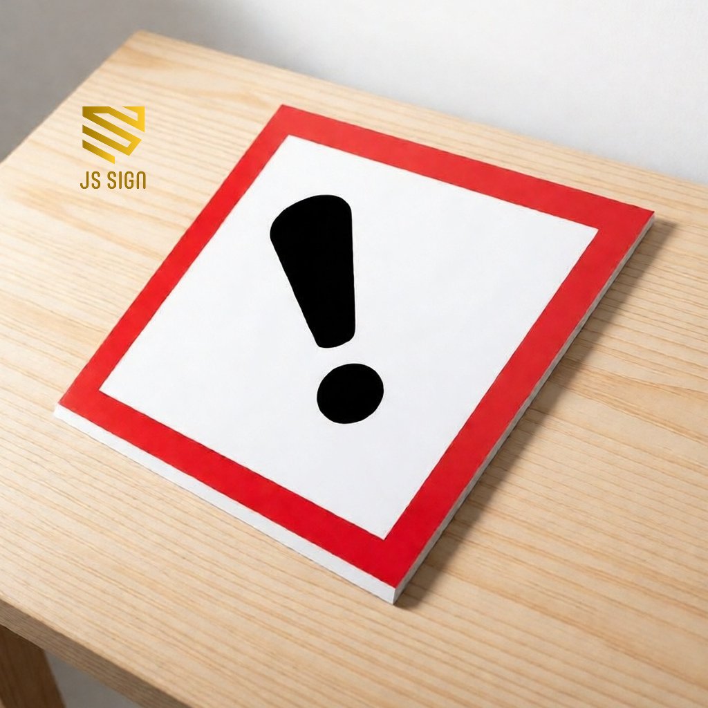 SAFETYSIGN K3 SYMBOL MATERIAL B3 - REFUSES IRRITATION + จาน 3 มม.