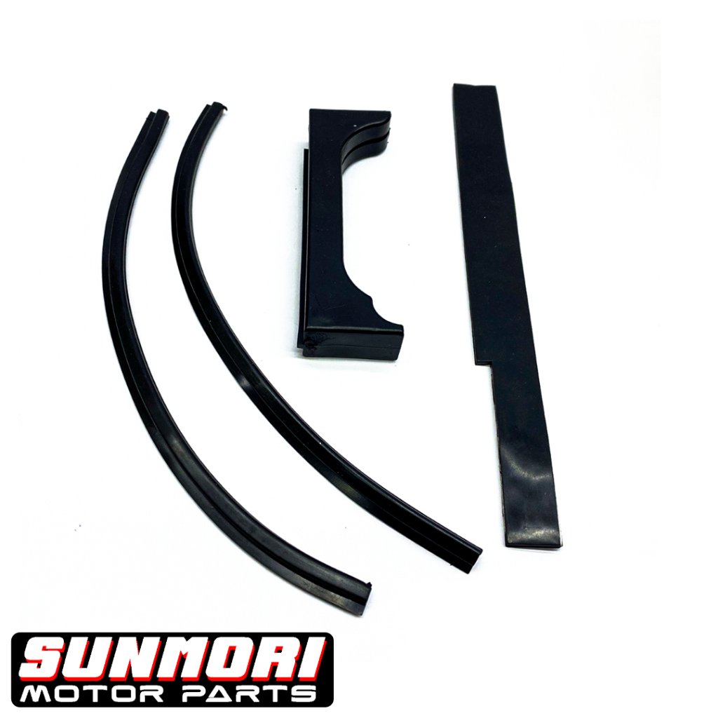 S2C - ฝาครอบพัดลมยาง DAMPER MAGNET ด้านหน้าขวา AIR SHROUD F1ZR FORCE 1 FORCE1ZR CONTENTTS 4 ชิ้น