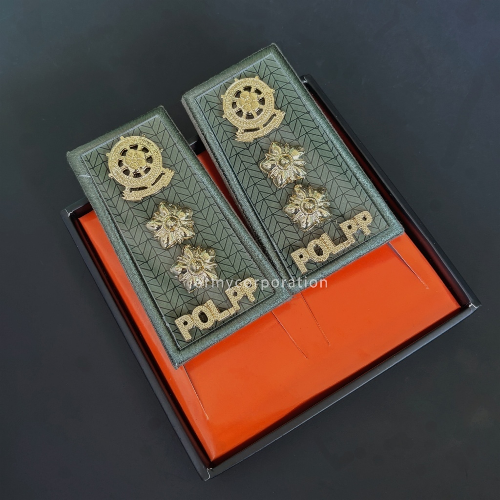 HIJAU Satpol PP PDH Rank Group 4A / Green Wheel List
