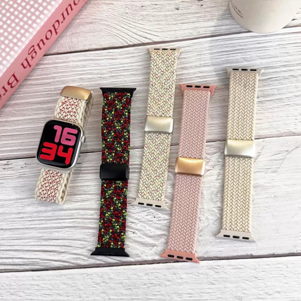 TAW01 Apple Watch Series 1 2 3 4 5 SE 6 7 8 9 10 11 Ultra 3 สายไนลอน iWatch 49 มม.38 มม.42 มม.44 มม.