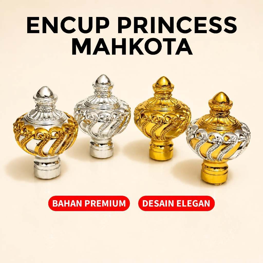 PIPE COVER ENCUP PREMIUM PRINCESS ENDCUP ราคา CURTAIN CURTAIN AESTHETIC CURTAIN เสาคันเบ็ด