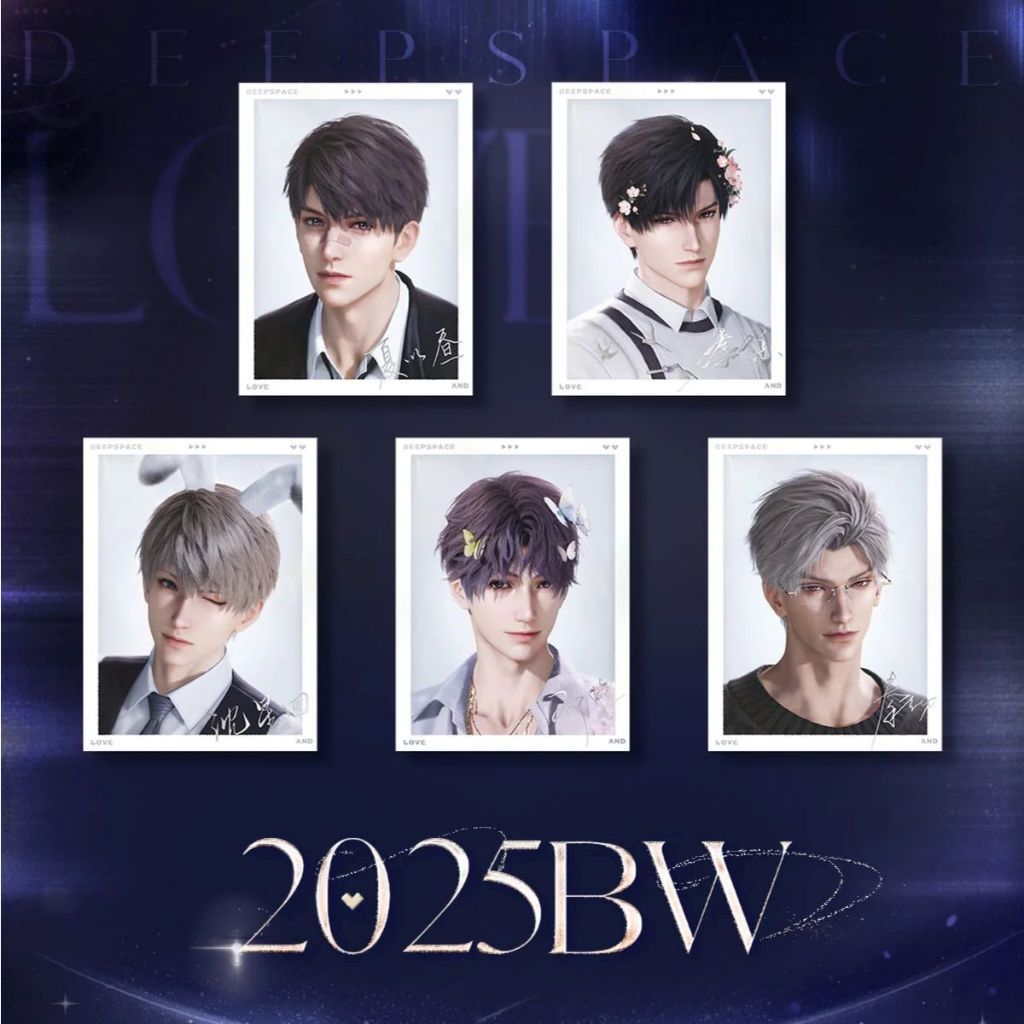 LOVE AND DEEPSPACE LADS [INFOLD] 2025BW โพลารอยด์
