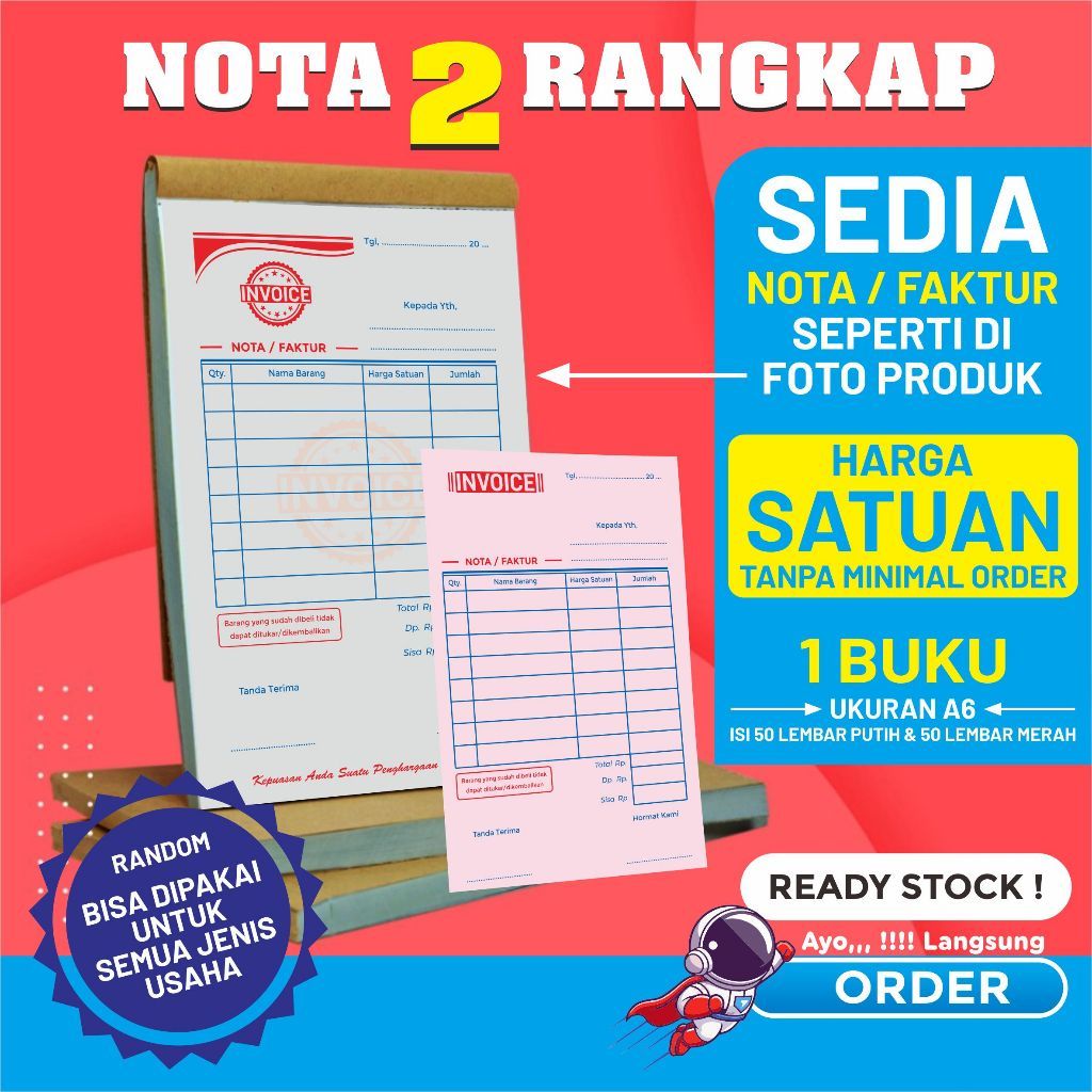 PLAIN NOTE 2 AIRS / PLAIN INVOICE 2 AIRS / PLAIN INVOICE 2 PAIRS