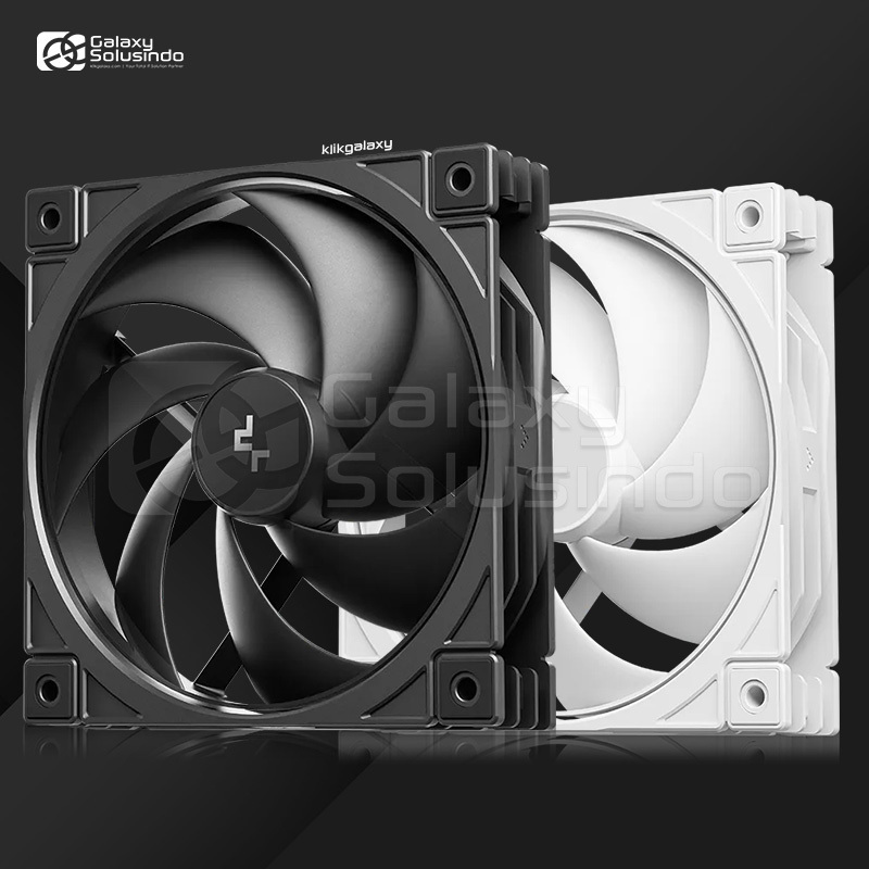 เคสพัดลม Deepcool FD12 V2 120 มม. - สีดํา / สีขาว - CG