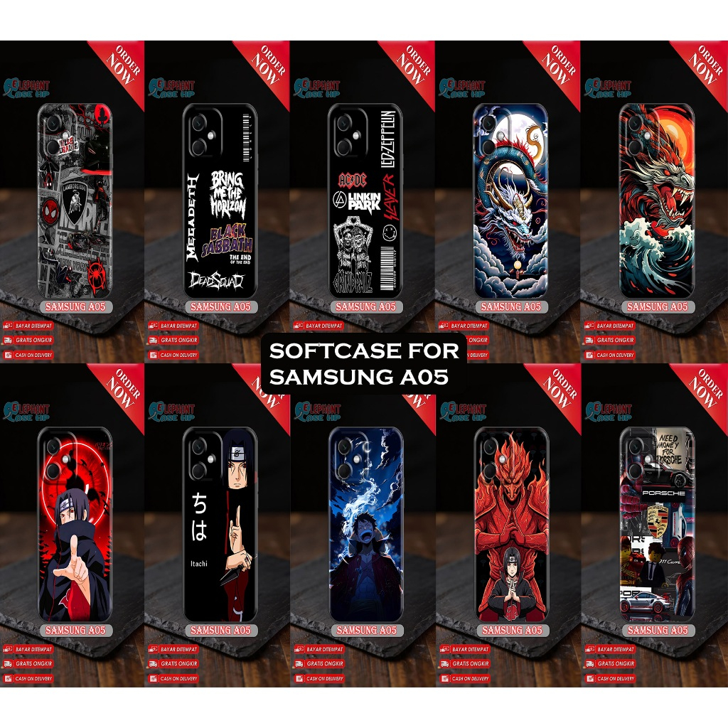 HP SOFTCASE สําหรับ SAMSUNG A05 - เคสโทรศัพท์ - Softcase SAMSUNG A05 เคสโทรศัพท์ - เคสโทรศัพท์ - Sof