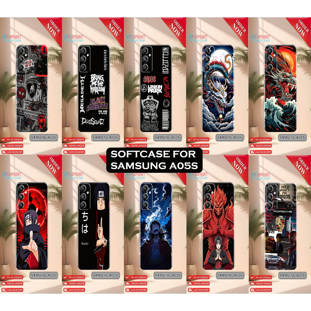 HP SOFTCASE สําหรับ SAMSUNG A05S - เคสโทรศัพท์ - Softcase SAMSUNG A05S เคสโทรศัพท์ - เคสโทรศัพท์ - S