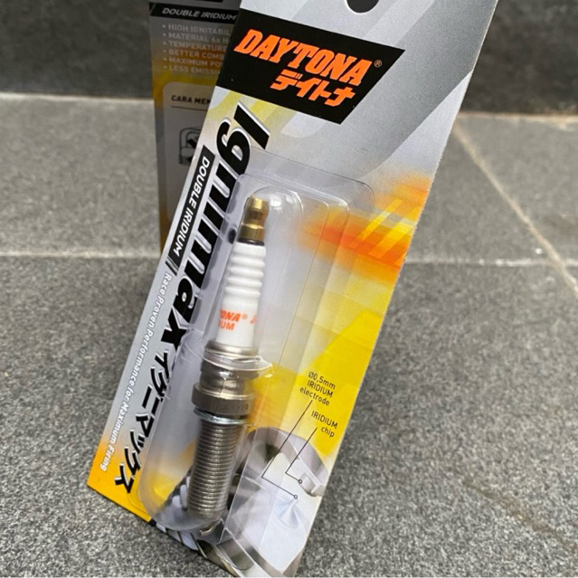 DAYTONA DOUBLE IRIDIUM STYLO PXC 160 IGNIMAX HONDA VARIO ADV 160 RACING SPARK PLUG DAYTONA JAPAN