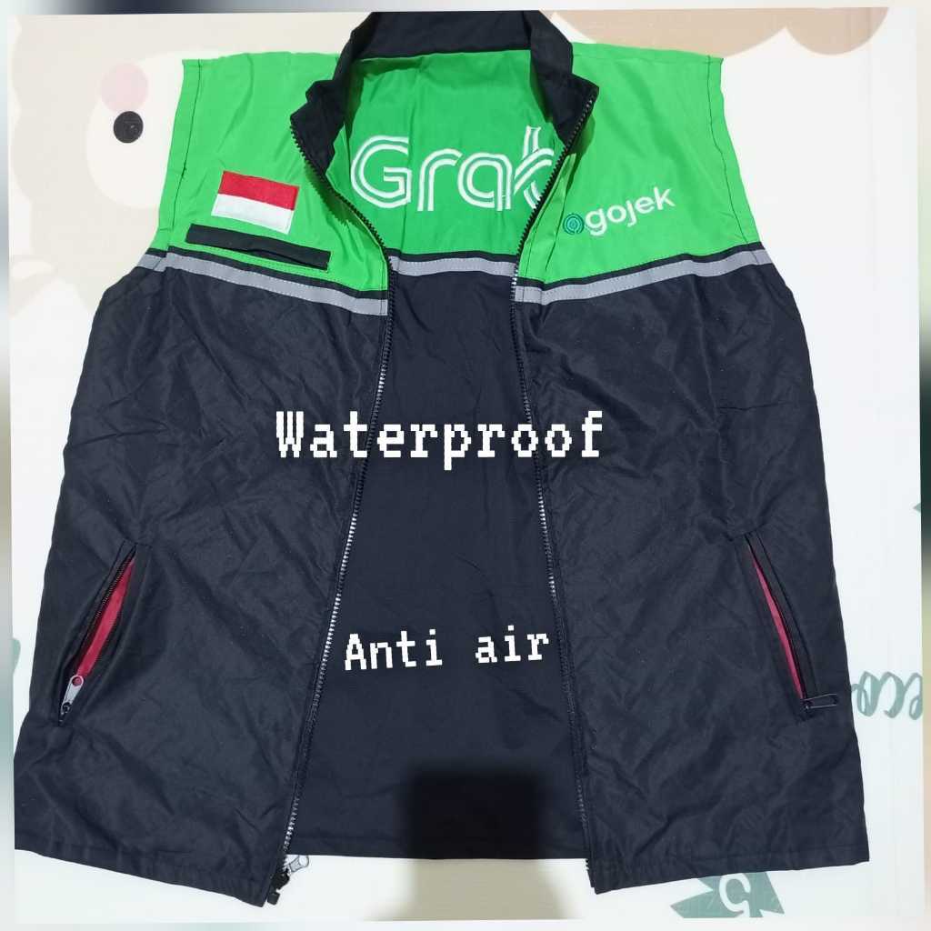 GOJEK GRAB VEST ไม่ใช่ GOJEK GRAB JACKET THIS SLEEVELESS WATERPROOF