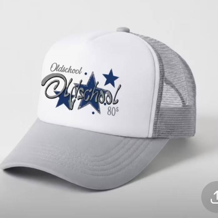 Oldschool 80s หมวก Trucker สําหรับผู้ชายและผู้หญิง No Rules King 93 Cool Trend 2025