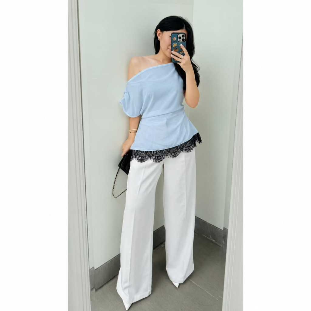 CASSIE LACE TOP / LACE TOP / 99miracleshop /