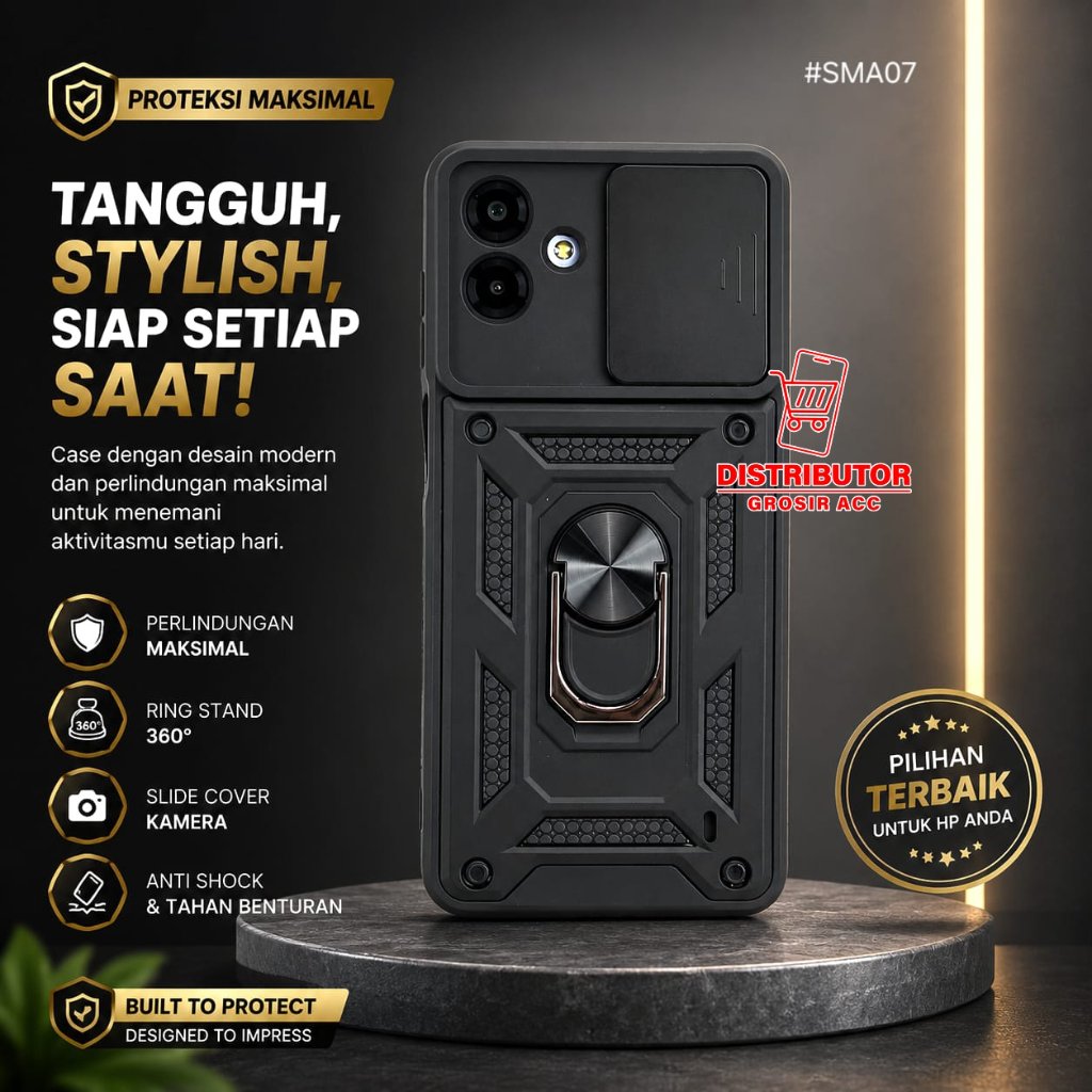 SAMSUNG A08 SAMSUNG A07 4G SAMSUNG A07 5G CASE TRANSFORMER SLIDE BLACK EDITION CASE ROBOT CASE SAMSU