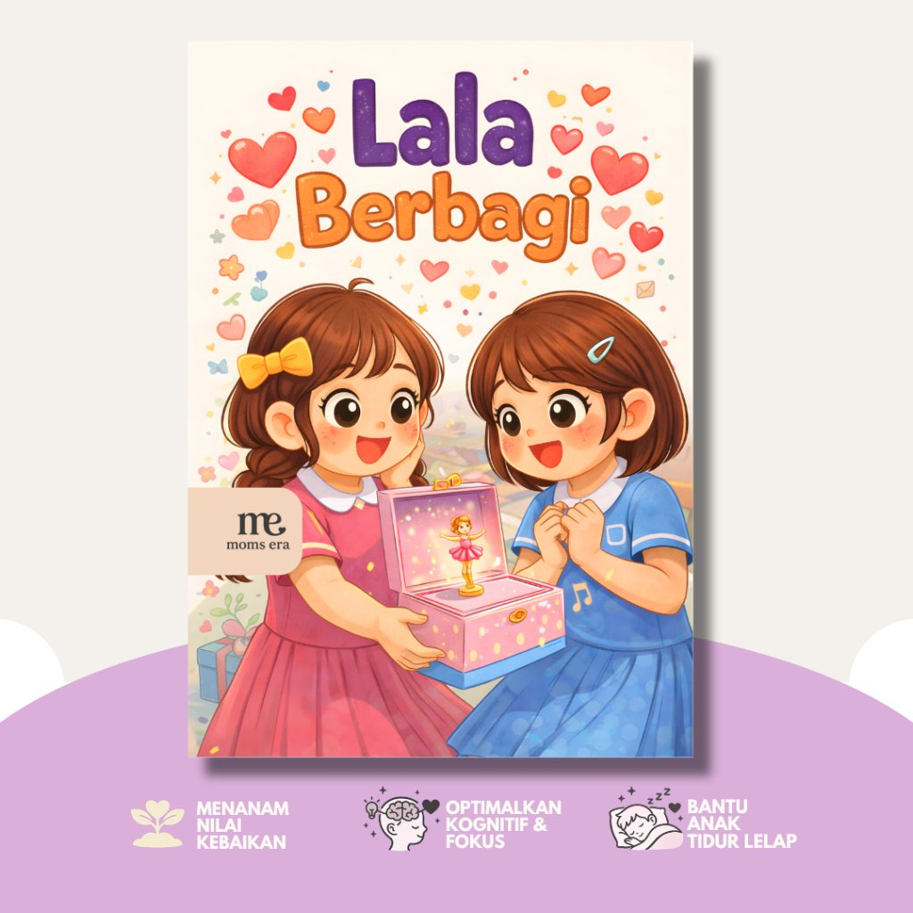 CAROTYLES หนังสือนิทาน Lala Sharing อินโดนีเซียและอังกฤษ 007