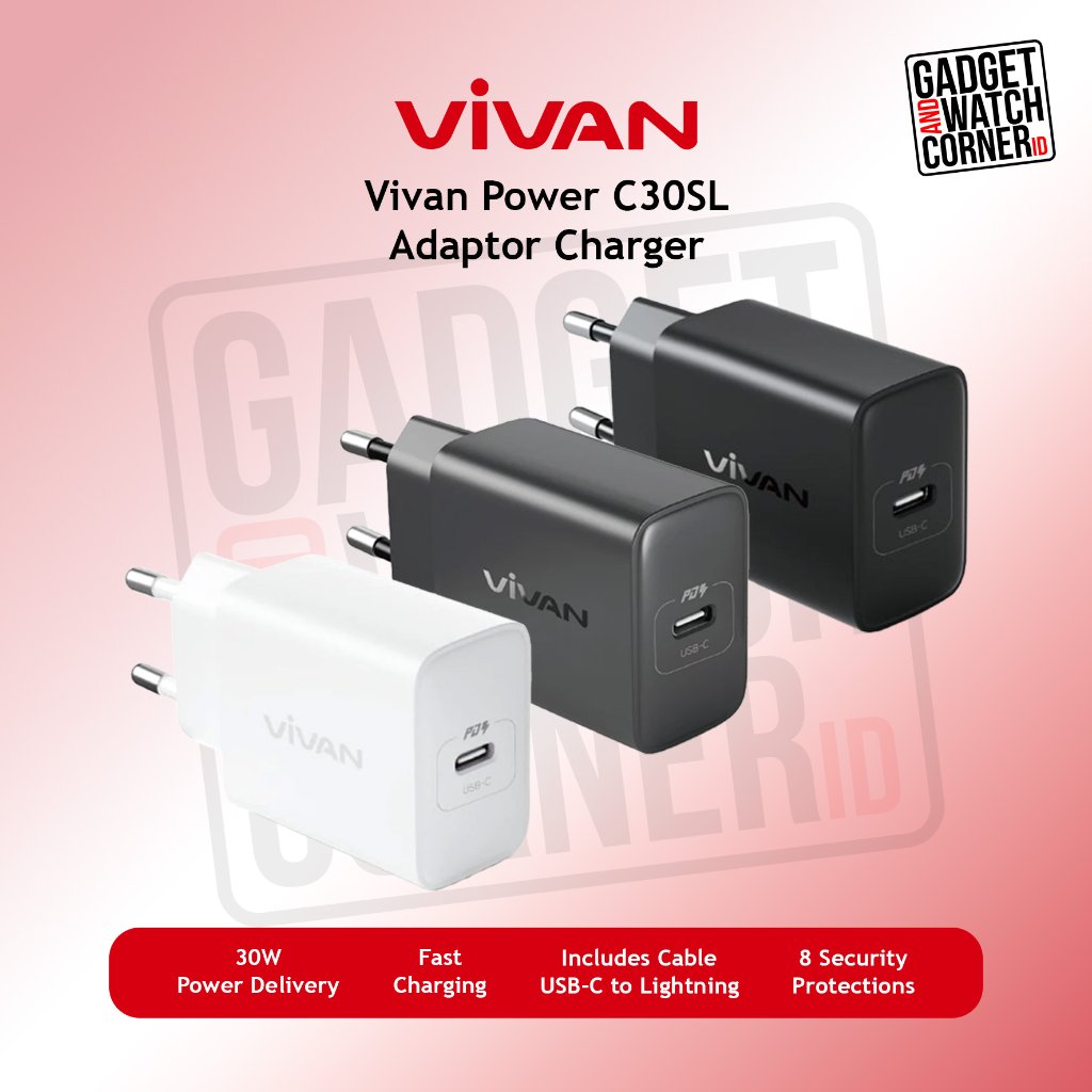 Vivan Power C30SL USB-C to Lightning - 30W