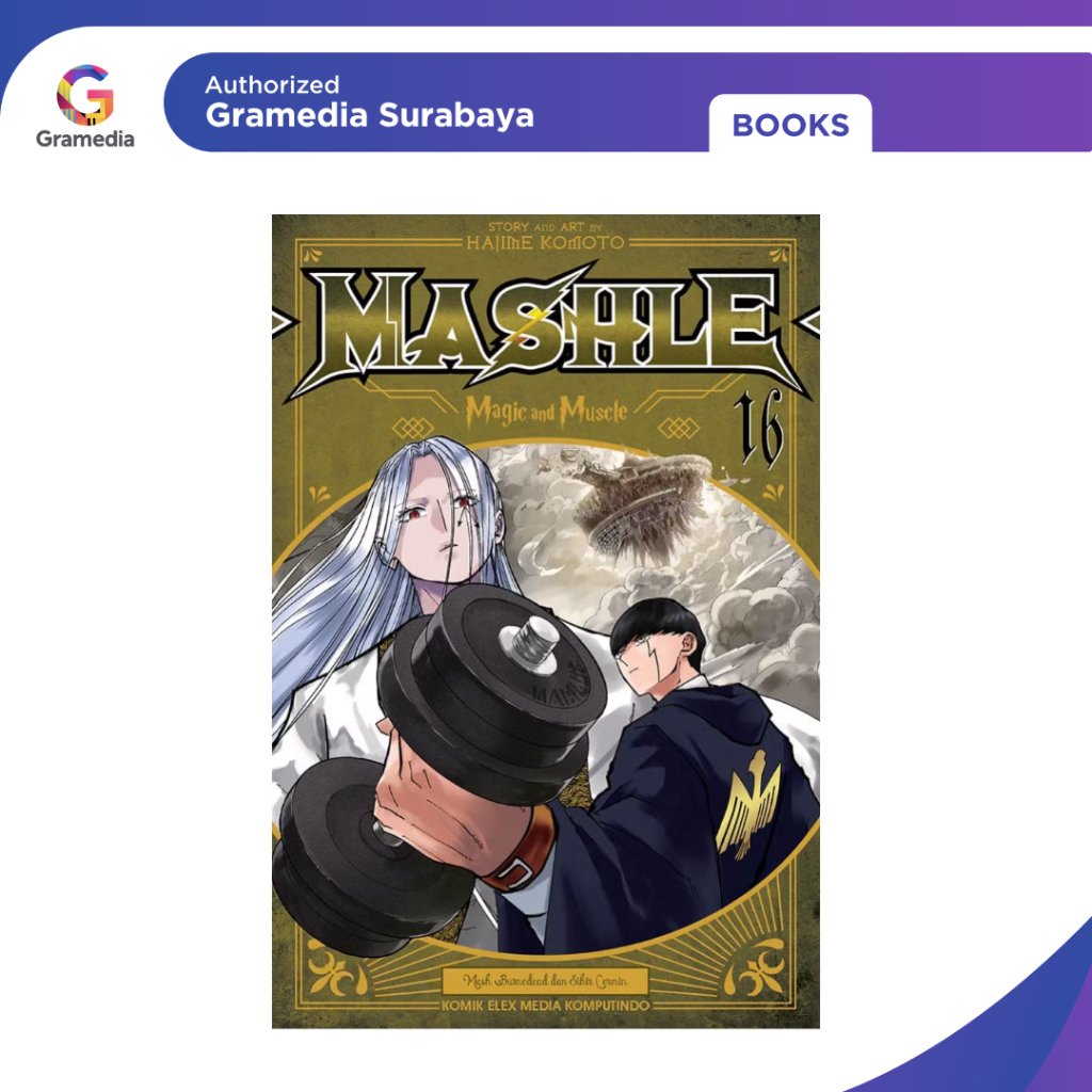 Gramedia Surabaya - Mashle 16