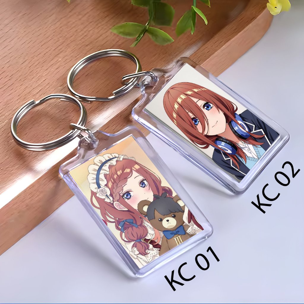 พวงกุญแจ Miku Nakano - พวงกุญแจอนิเมะ - พวงกุญแจ - Miku Nakano
