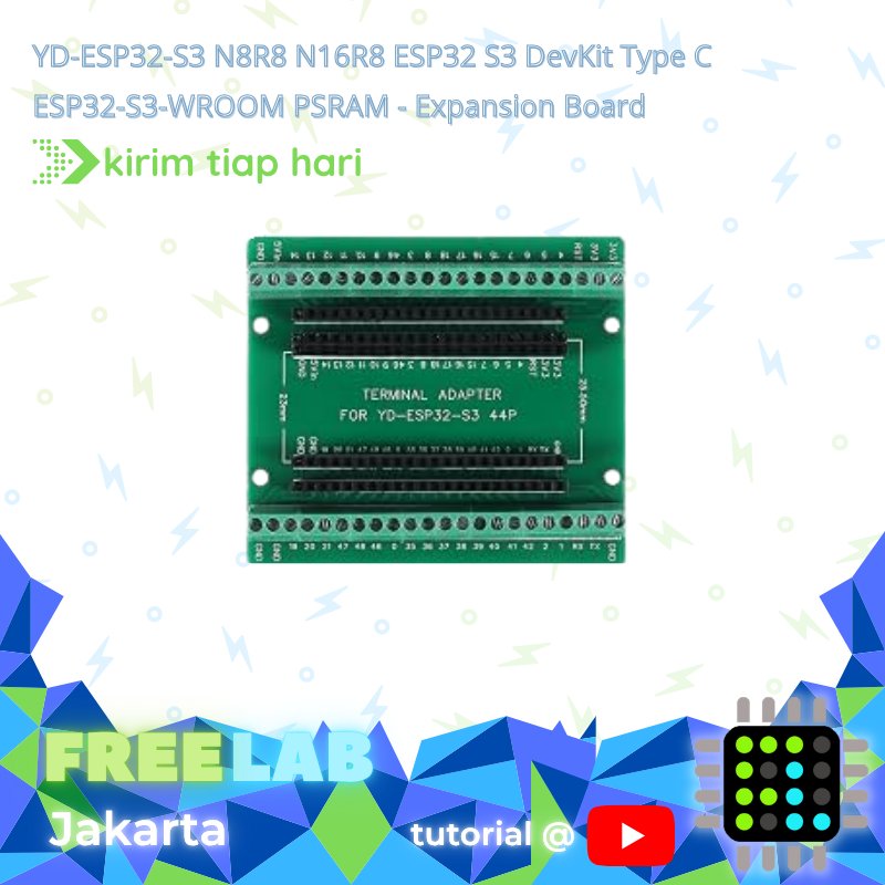 YD-ESP32-S3 N8R8 N16R8 ESP32 S3 DevKit Type C ESP32-S3-WROOM PSRAM - บอร์ดขยาย
