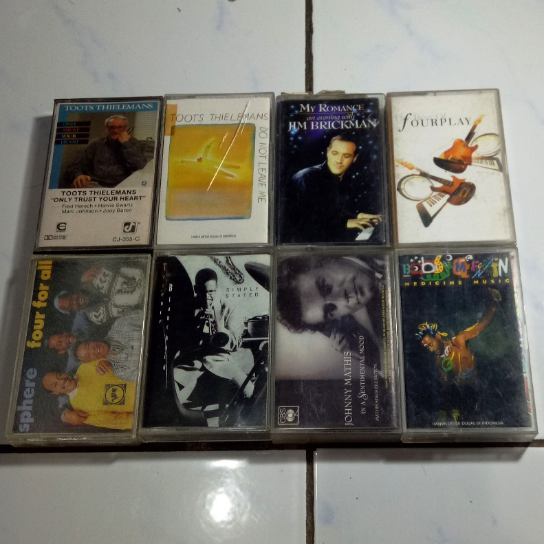 WEST JAZZ CASSETTE ตอนที่ 2 - แพ็คเกจ 8 CASSETTES