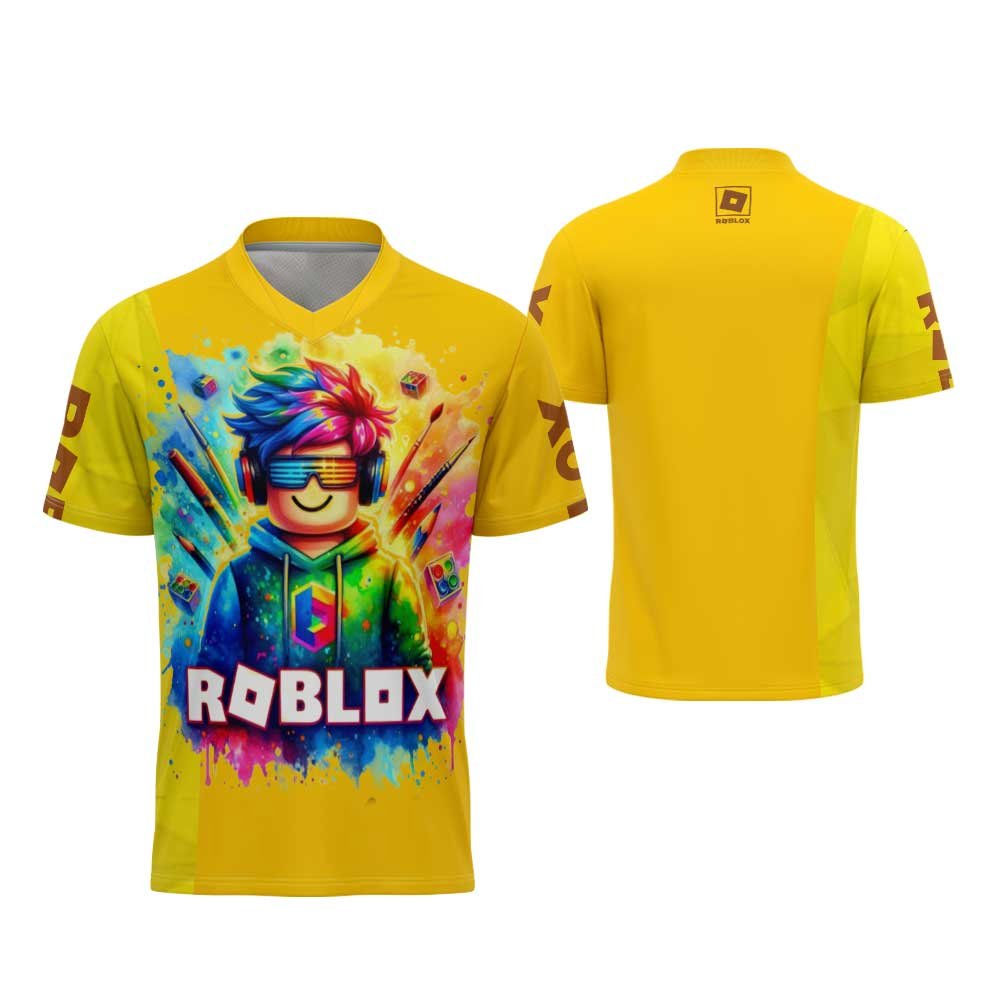 Roblox Jersey T-Shirt / Roblox Jersey Fullprint Art-07