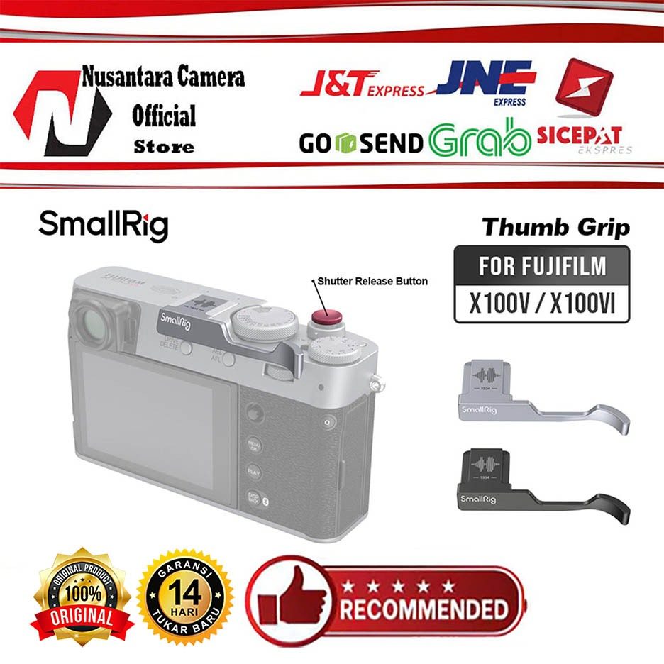 SMALLRIG THUMB GRIP สําหรับ FUJIFILM X100VI / X100V Small Rig Fuji X100 VI / X100 V SmallRig 4559 / 