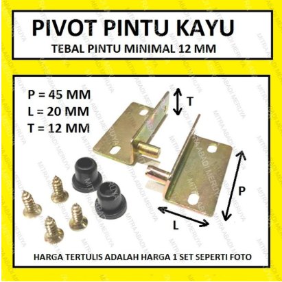 PROMO20 12 มม. ไม้ตู้ลิ้นชักประตู Pivot บานพับขนาดเล็กมินิ Pivot บานพับไม้ Pivot