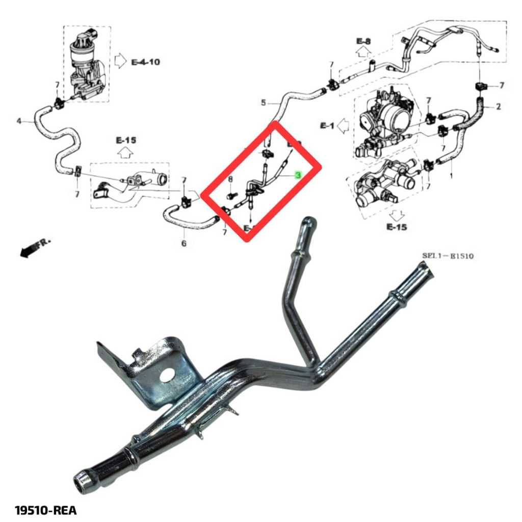 Short Breather Bypass ท่อน้ํา Jazz Gd3 City Gd8 2003 2004 2005 2006 2007 2008 19510-rea