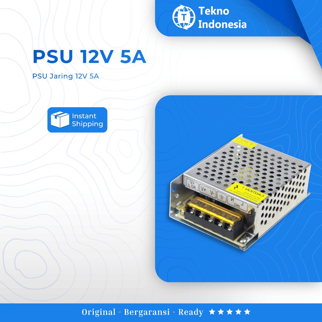แหล่งจ่ายไฟสลับ PSU 5A 12V สําหรับกล้องวงจรปิด NET