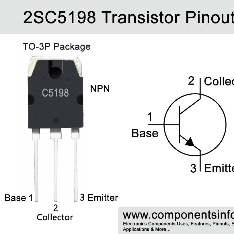 ทรานซิสเตอร์ C5198 2SC5198 A1941 2SA1941 NPN PNP 10A Final Amplifier OCL