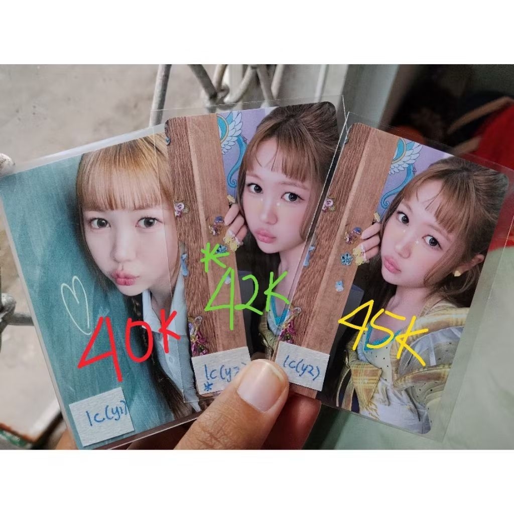 Iconic Hearts H2H Hearts2Hearts Photocard PC Album Japan LD บันทึกหอคอย